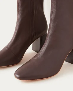 Loeffler Randall Elise Black Stretch Bootie Acorn