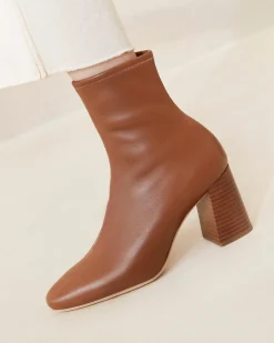 Loeffler Randall Elise Black Stretch Bootie Acorn