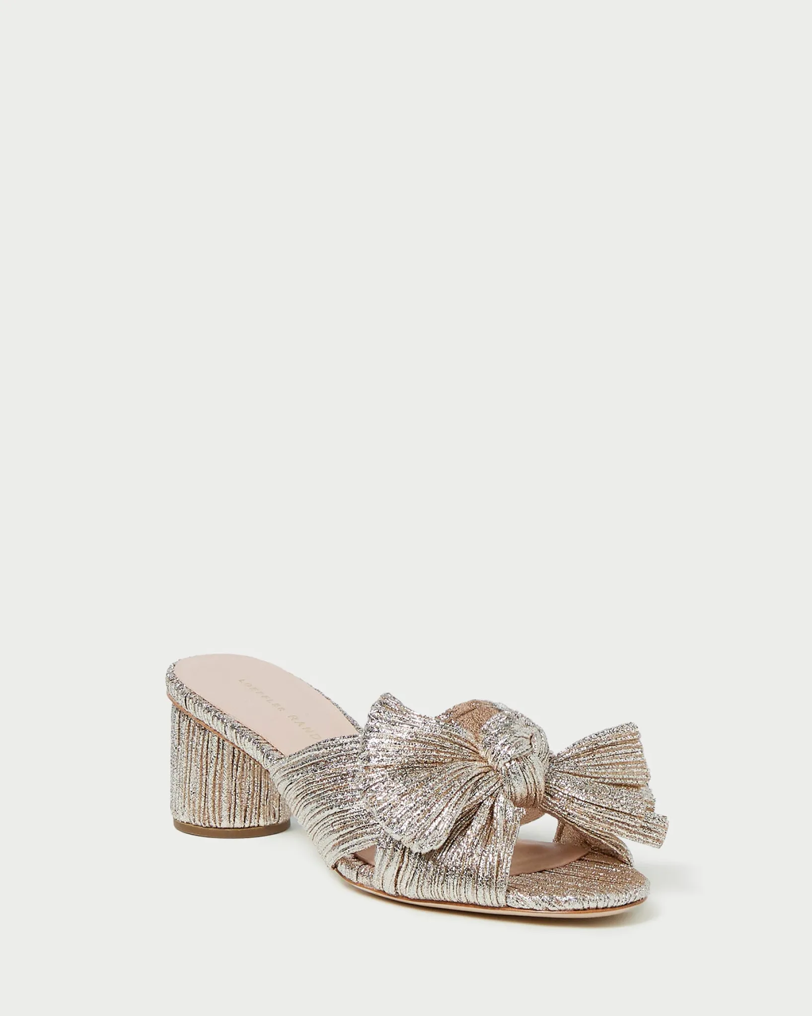 Sale Loeffler Randall Emilia Bow Heel Brown Gingham