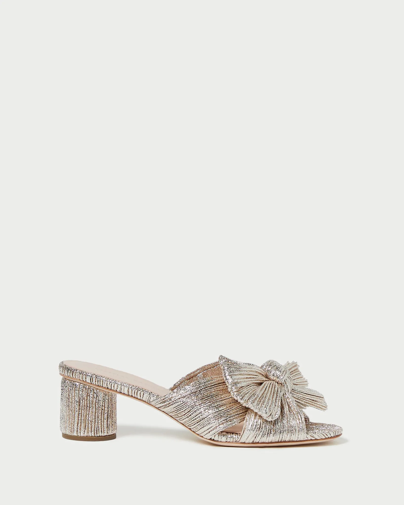 Sale Loeffler Randall Emilia Bow Heel Brown Gingham