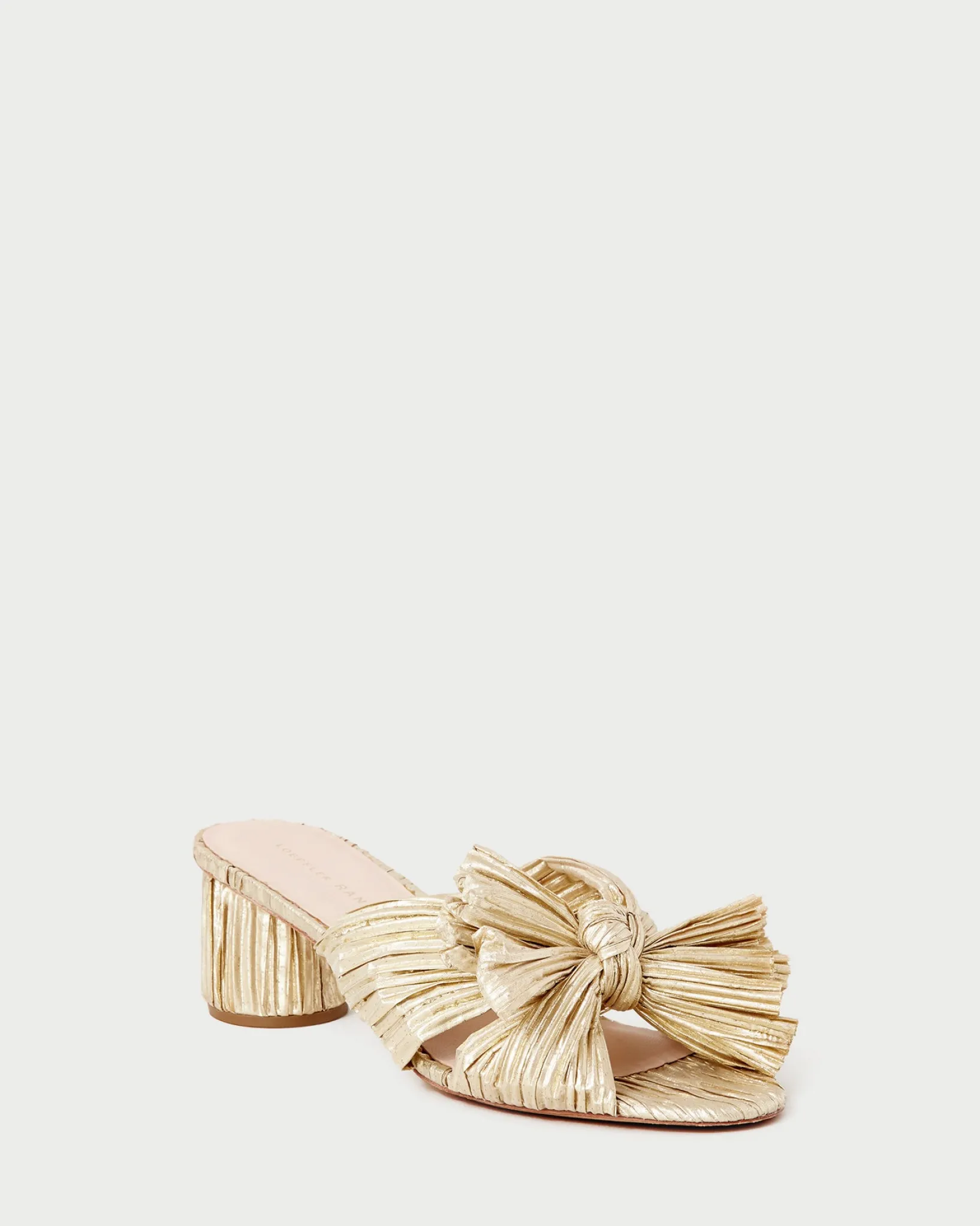 Sale Loeffler Randall Emilia Bow Heel Brown Gingham