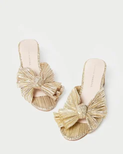 Sale Loeffler Randall Emilia Bow Heel Brown Gingham
