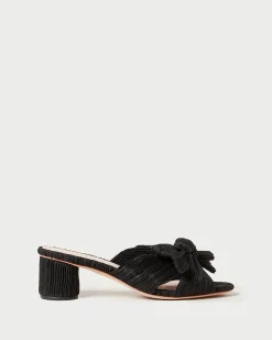 Sale Loeffler Randall Emilia Bow Heel Brown Gingham