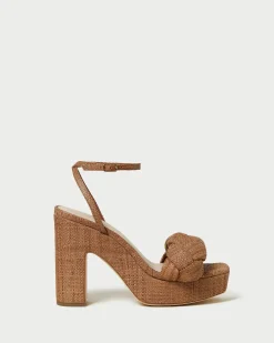 Clearance Loeffler Randall Fae Platform Heel Brown