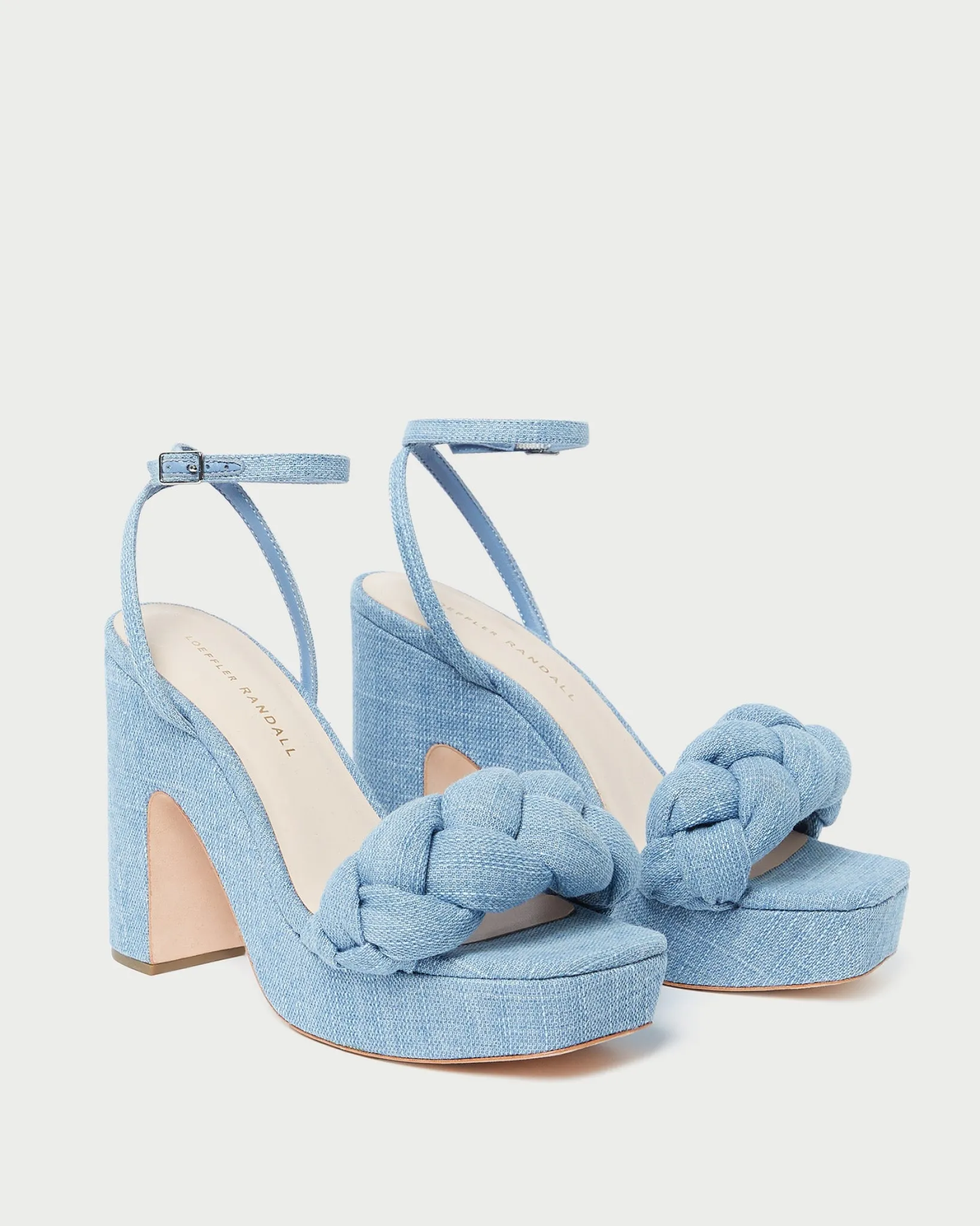 Outlet Loeffler Randall Fae Platform Heel Natural