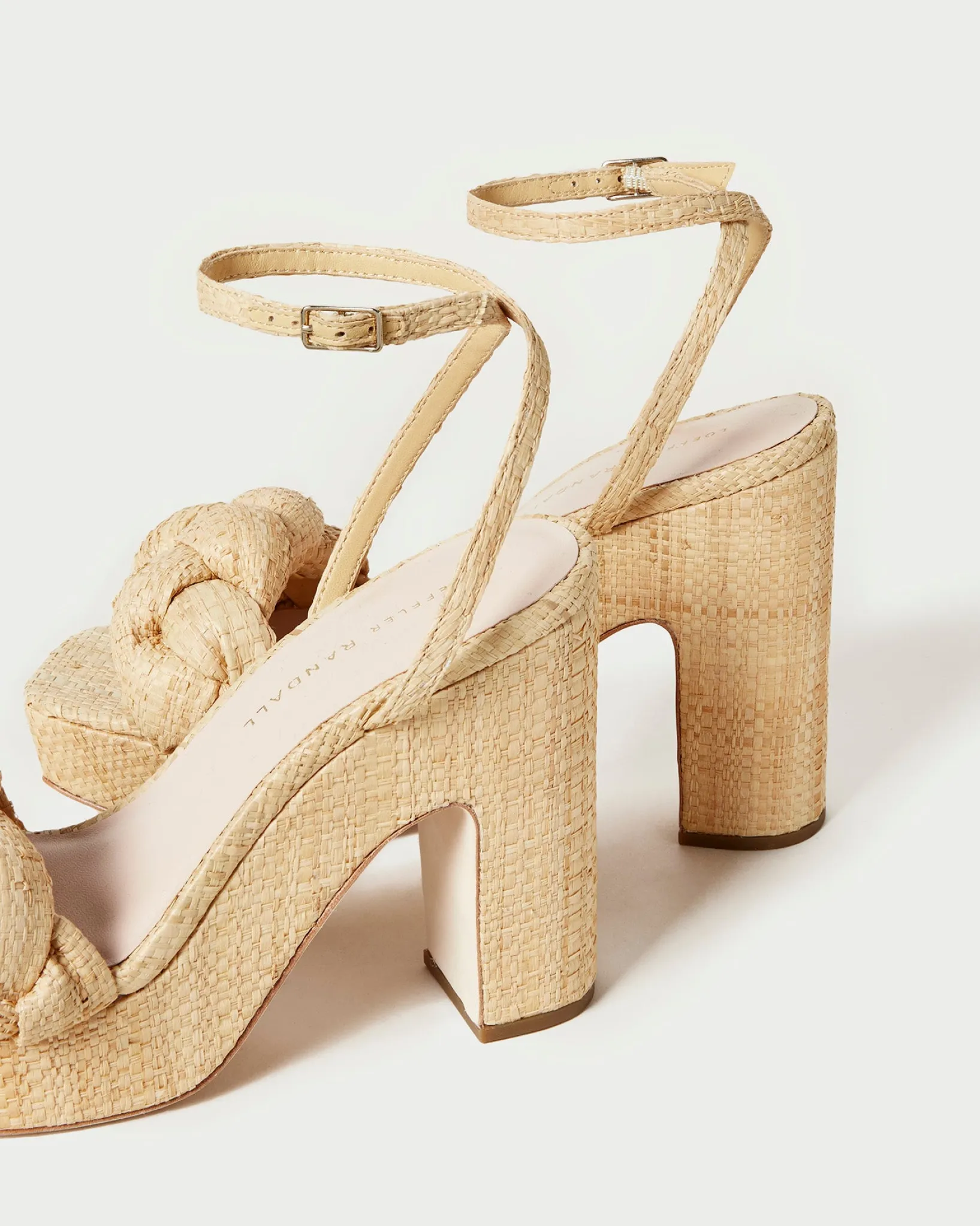 Outlet Loeffler Randall Fae Platform Heel Natural