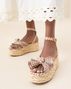 Best Loeffler Randall Gaby Pleated Bow Espadrille White