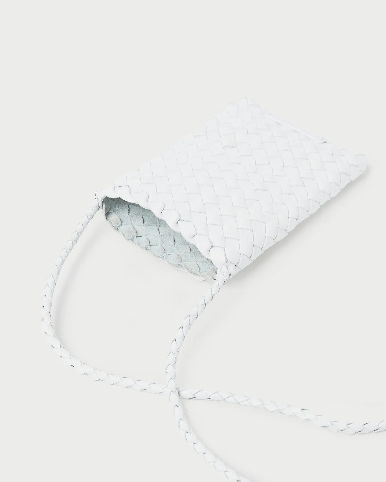 Loeffler Randall Grace Woven Crossbody Desert Sand