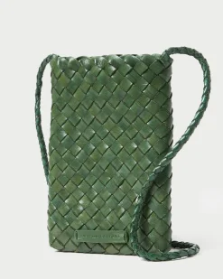 Loeffler Randall Grace Woven Crossbody Desert Sand