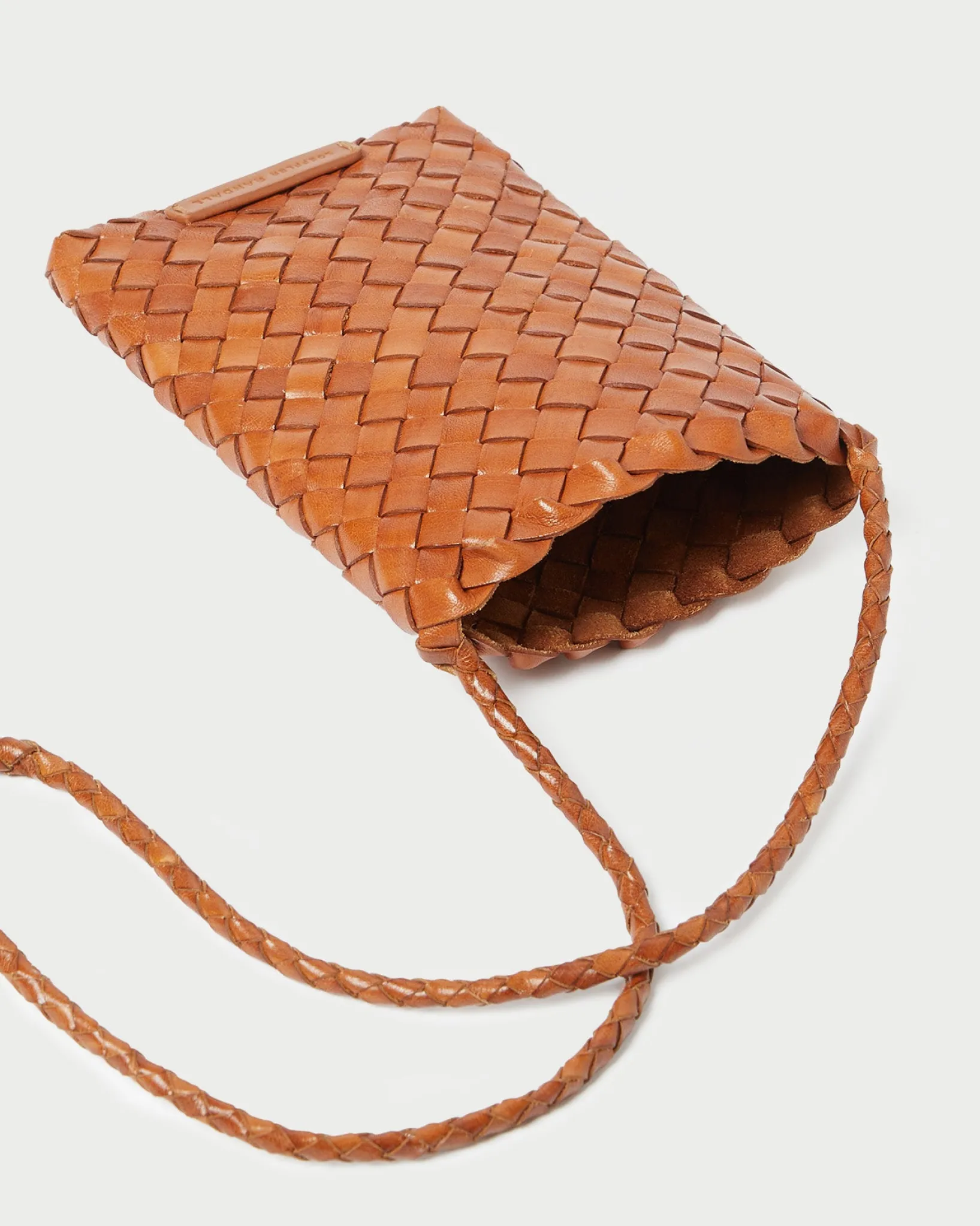 Online Loeffler Randall Grace Woven Crossbody Timber