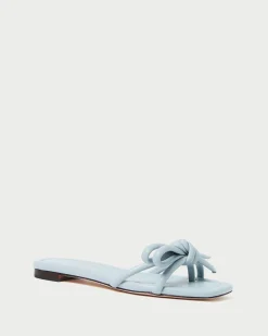 Clearance Loeffler Randall Hadley Bow Sandal Natural