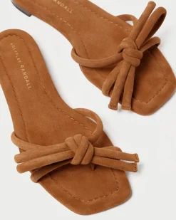Online Loeffler Randall Hadley Bow Sandal White