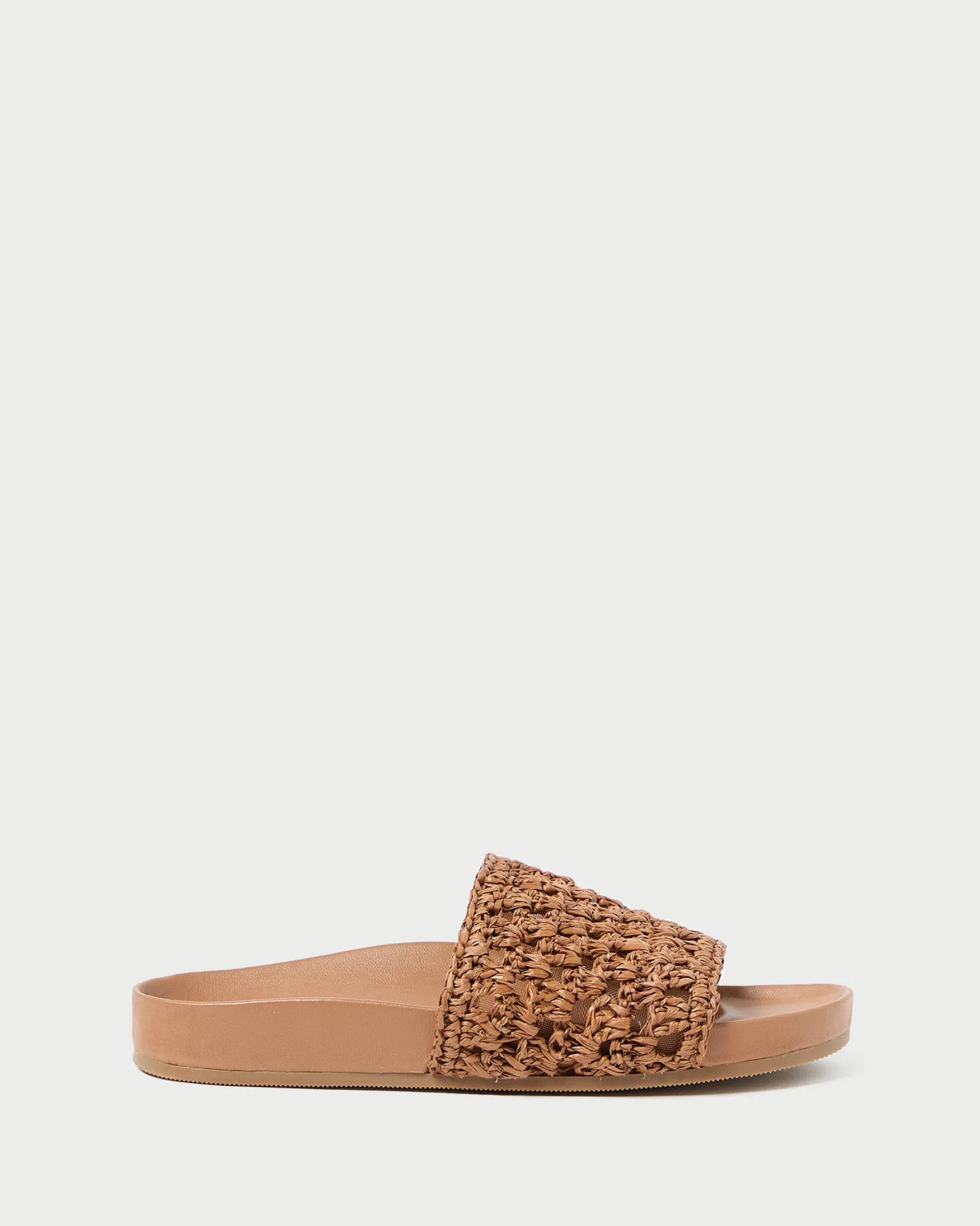 Hot Loeffler Randall Henri Green/White Crochet Raffia Sandal White/Green
