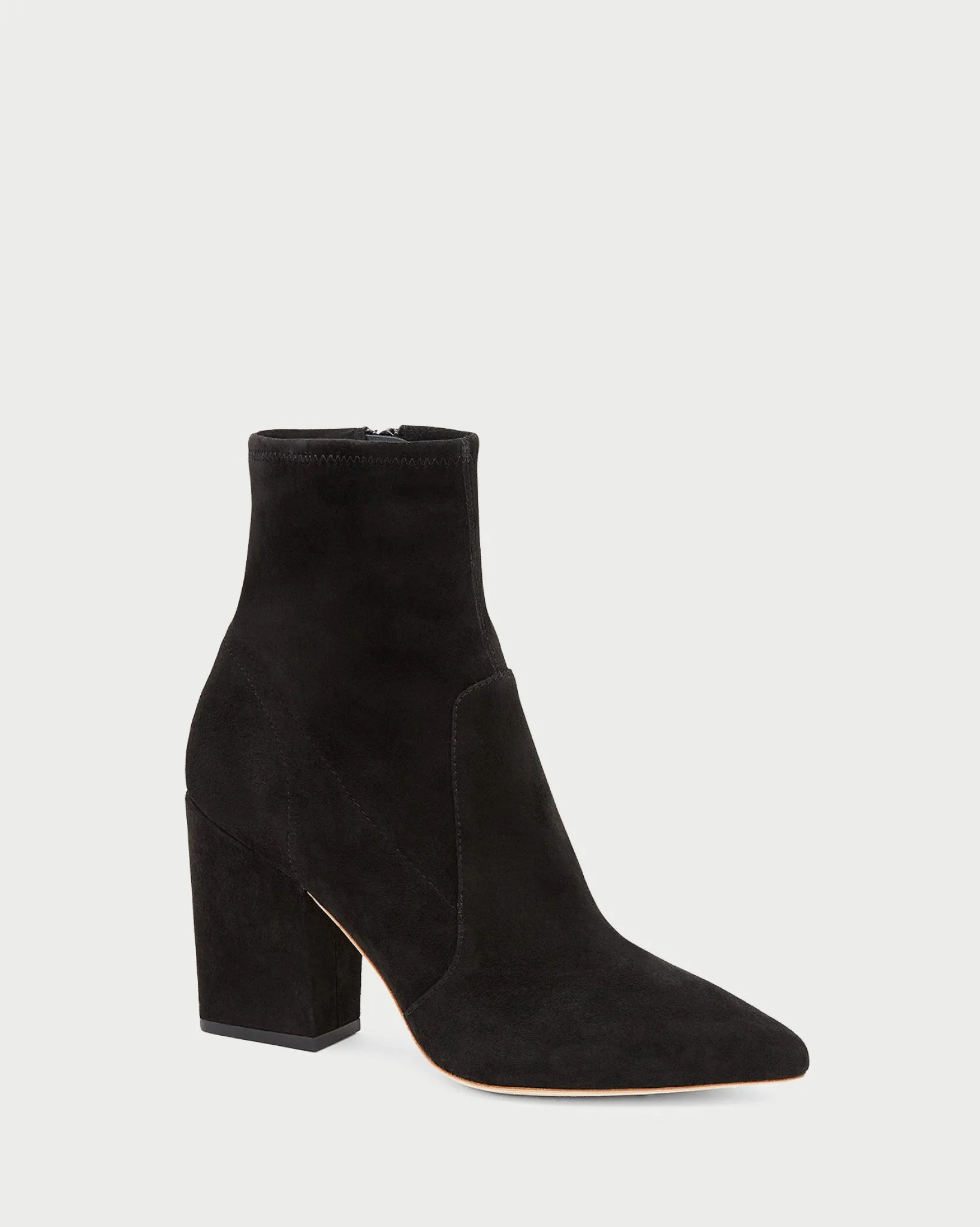 Best Loeffler Randall Isla Suede Slim Ankle Bootie Cacao