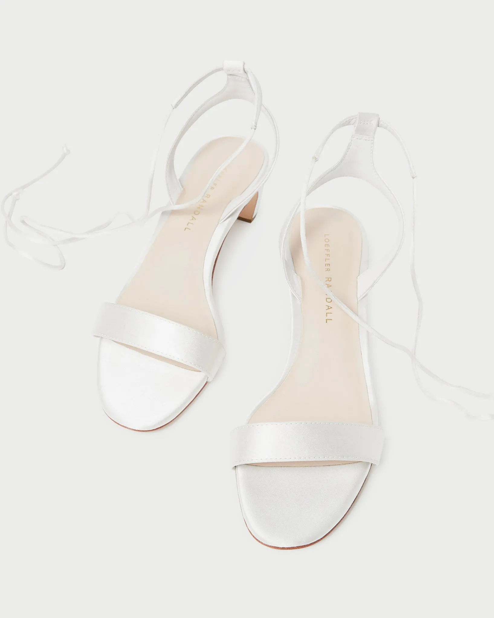 Outlet Loeffler Randall Jackie Mid Heel Sandal Champagne