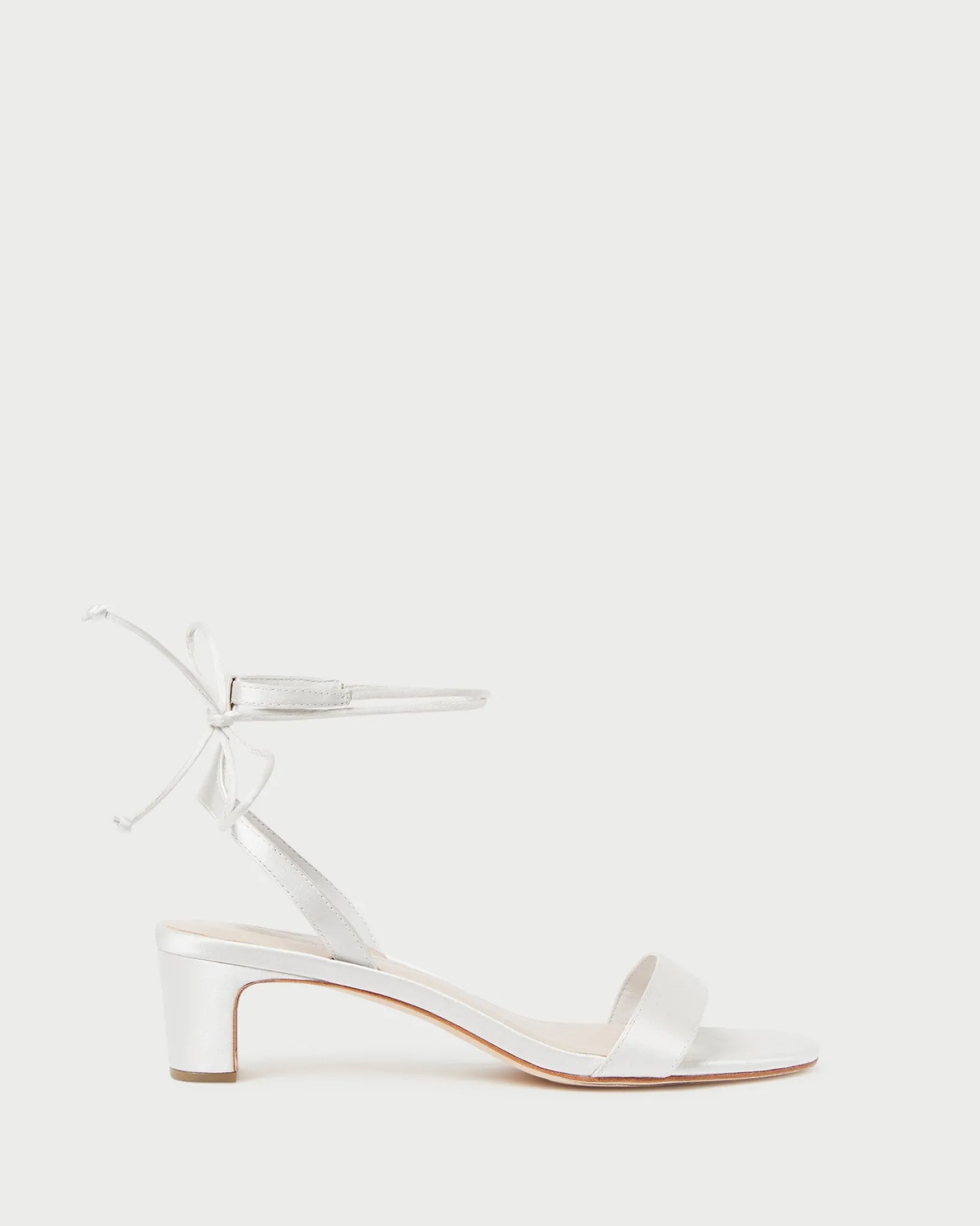 Best Loeffler Randall Jackie Mid-Heel Sandal Cream