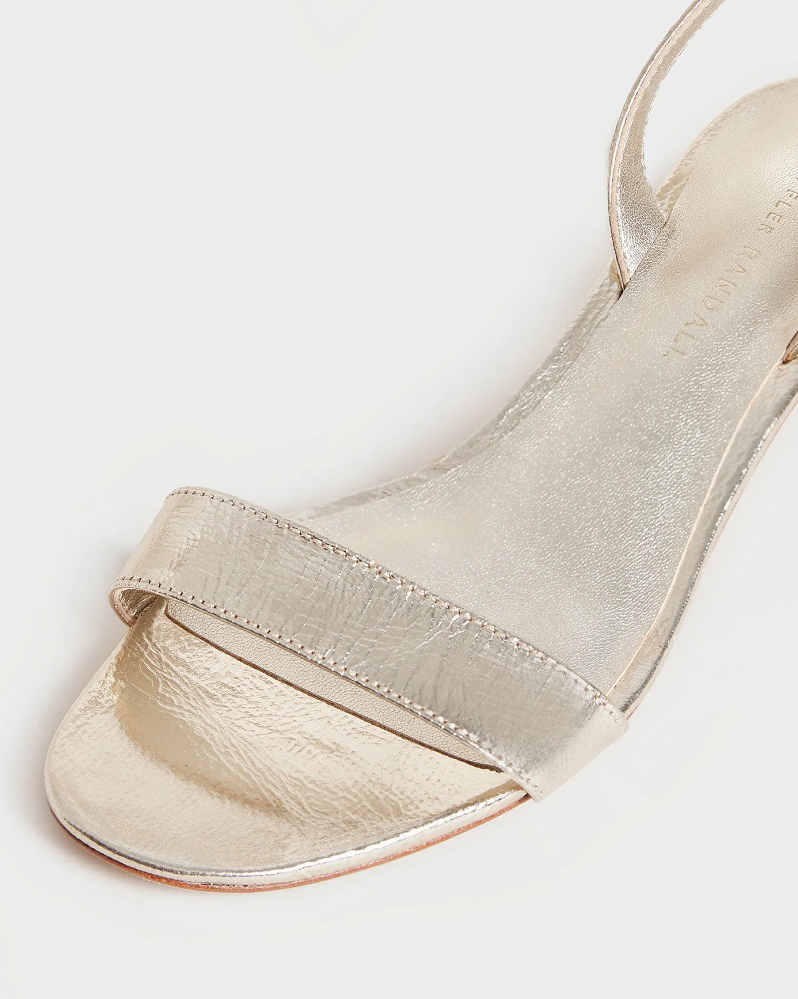 Best Loeffler Randall Jackie Mid-Heel Sandal Cream