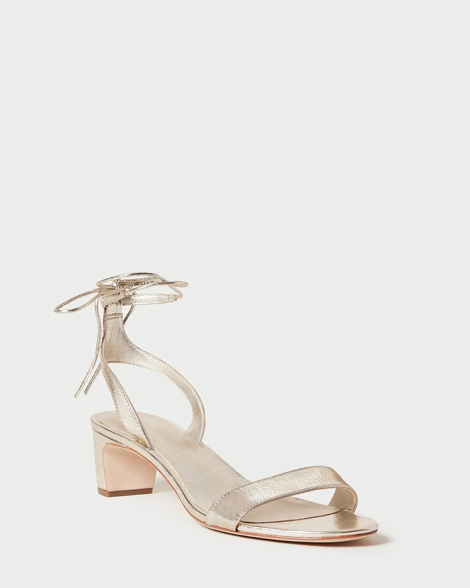 Best Loeffler Randall Jackie Mid-Heel Sandal Cream