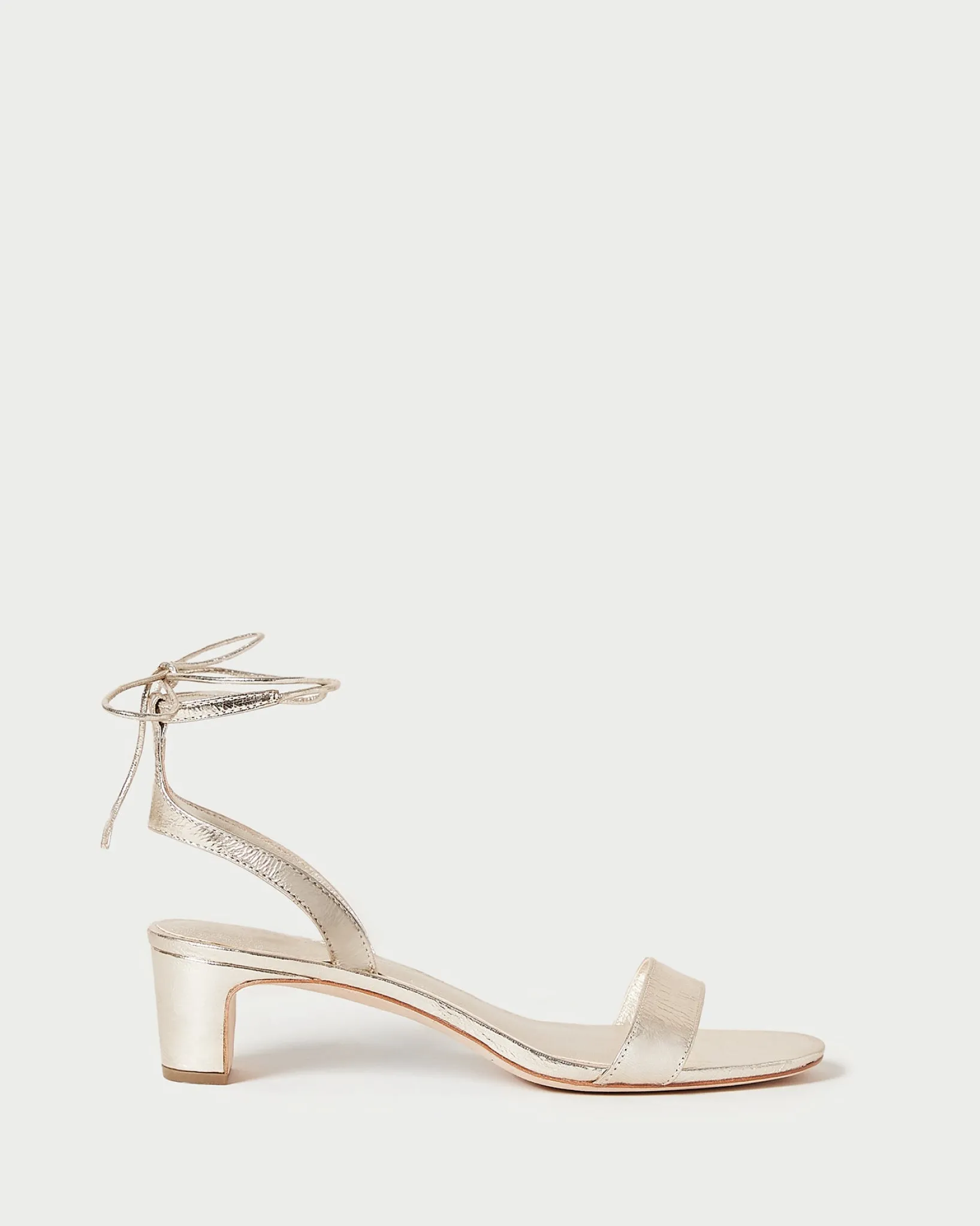 Best Loeffler Randall Jackie Mid-Heel Sandal Cream