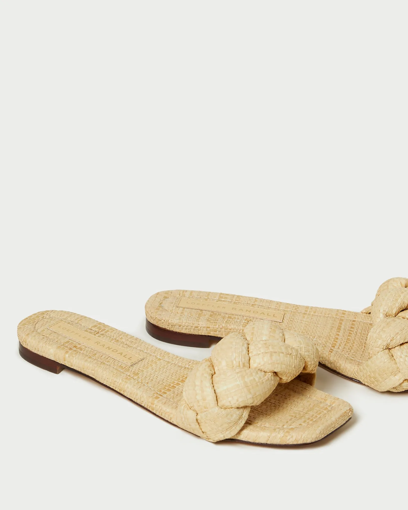 Discount Loeffler Randall Joanna Braided Sandal Natural