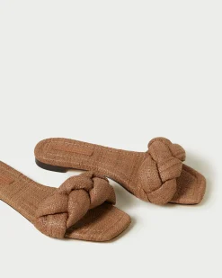 Discount Loeffler Randall Joanna Braided Sandal Natural
