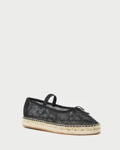 Hot Loeffler Randall Kayla Mesh Ballet Espadrille Black