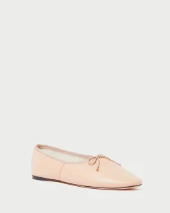 Discount Loeffler Randall Landon Leather Flat Ballet