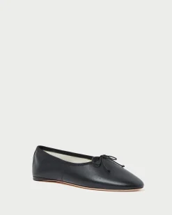Discount Loeffler Randall Landon Leather Flat Ballet