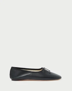 Hot Loeffler Randall Landon Ballet Flat Black Leather