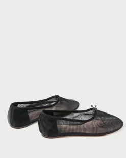 Hot Loeffler Randall Landon Ballet Flat Black Leather