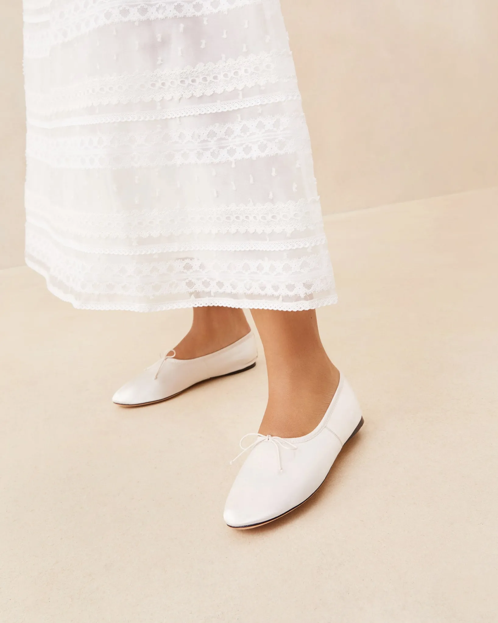 Outlet Loeffler Randall Landon Ballet Flat Black Mesh