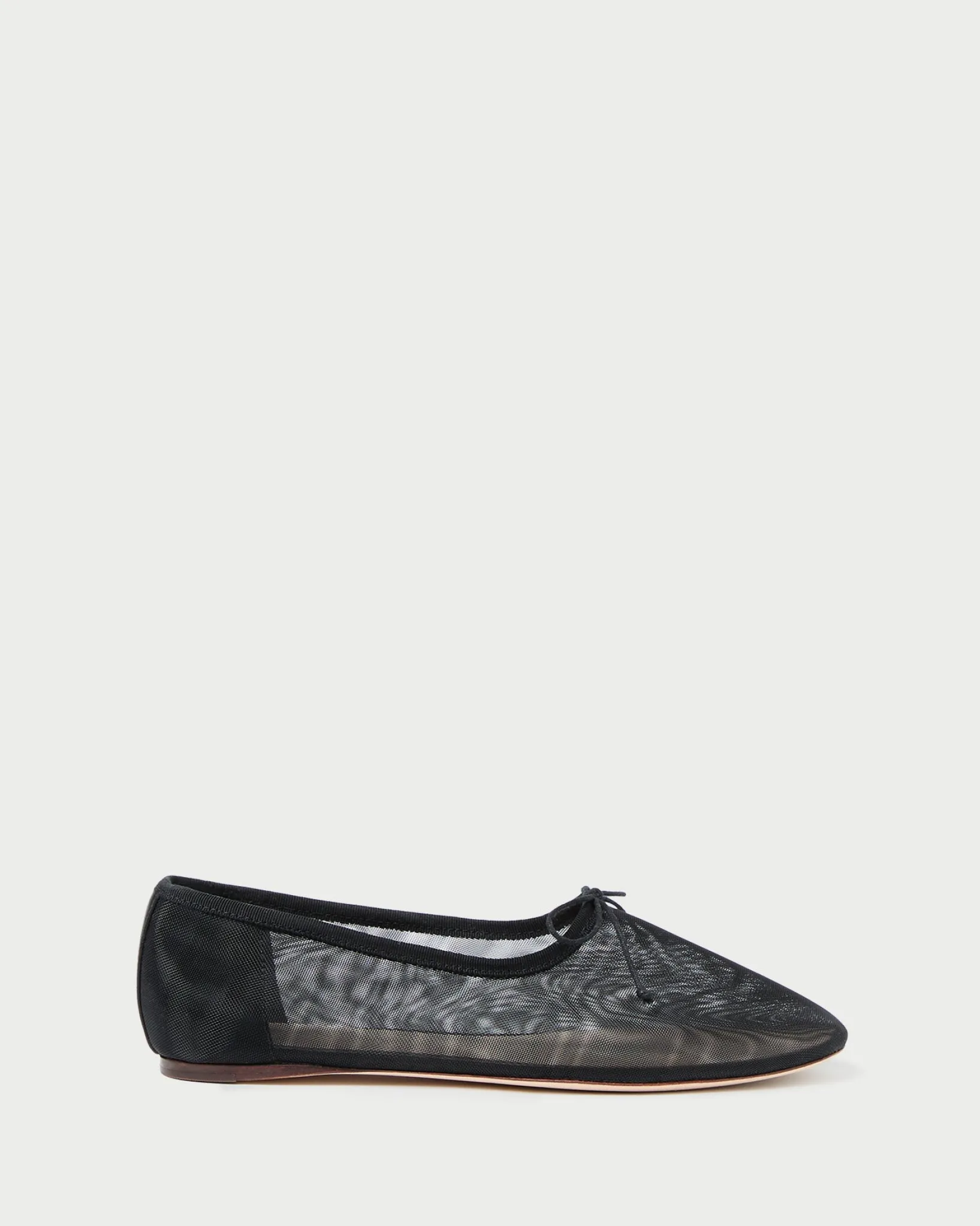 Clearance Loeffler Randall Landon Satin Ballet Flat Cream