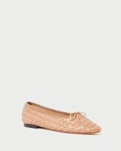 Sale Loeffler Randall Landry Woven Ballet Flat Black