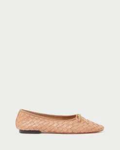 Sale Loeffler Randall Landry Woven Ballet Flat Black