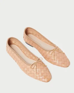 Sale Loeffler Randall Landry Woven Ballet Flat Black