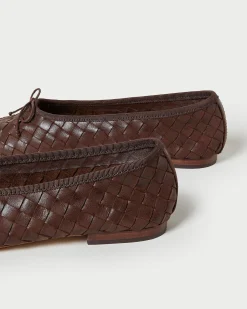 Sale Loeffler Randall Landry Woven Ballet Flat Black