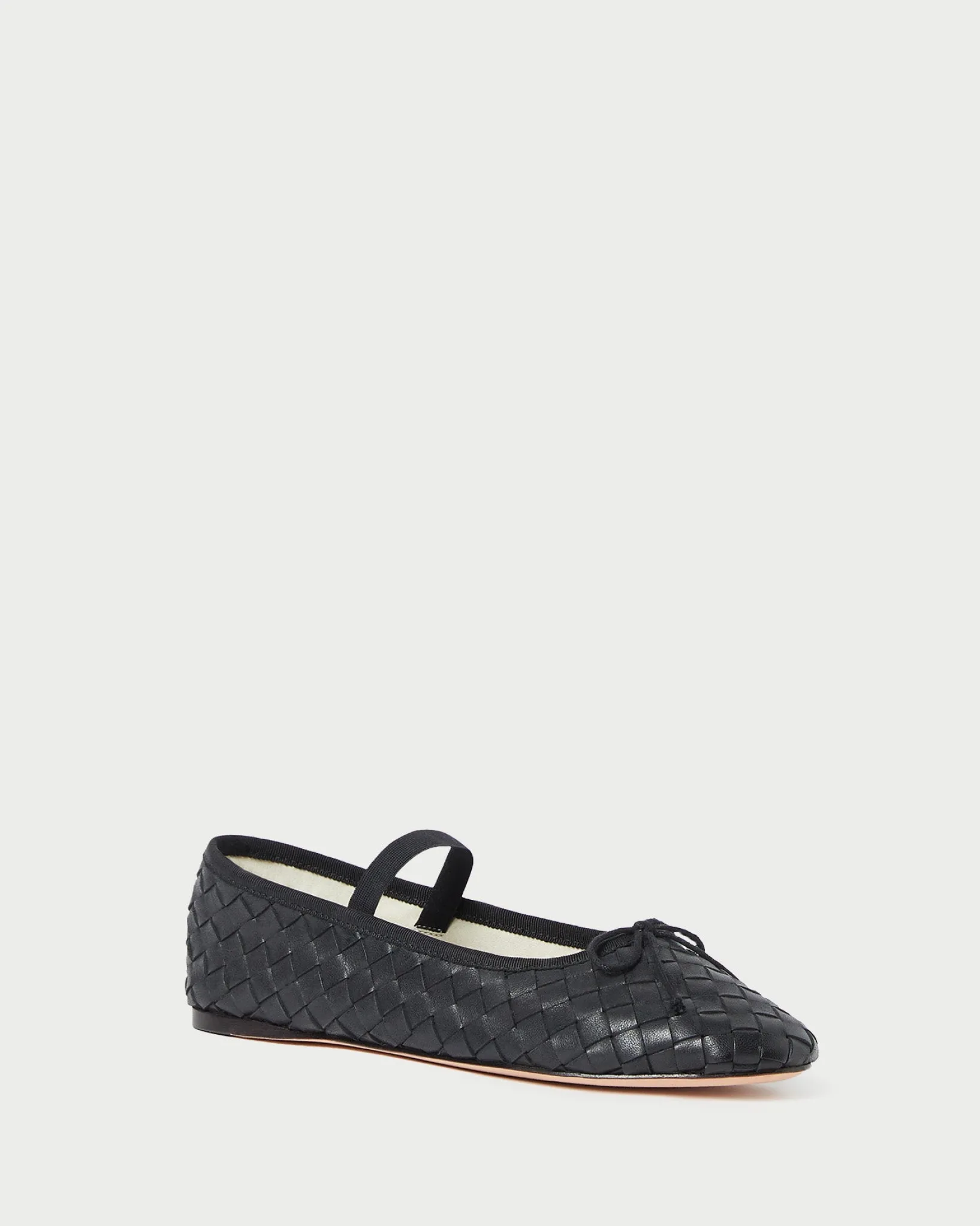 Sale Loeffler Randall Leonie Ballet Flat Black Woven
