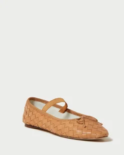 Clearance Loeffler Randall Leonie Ballet Flat Honey