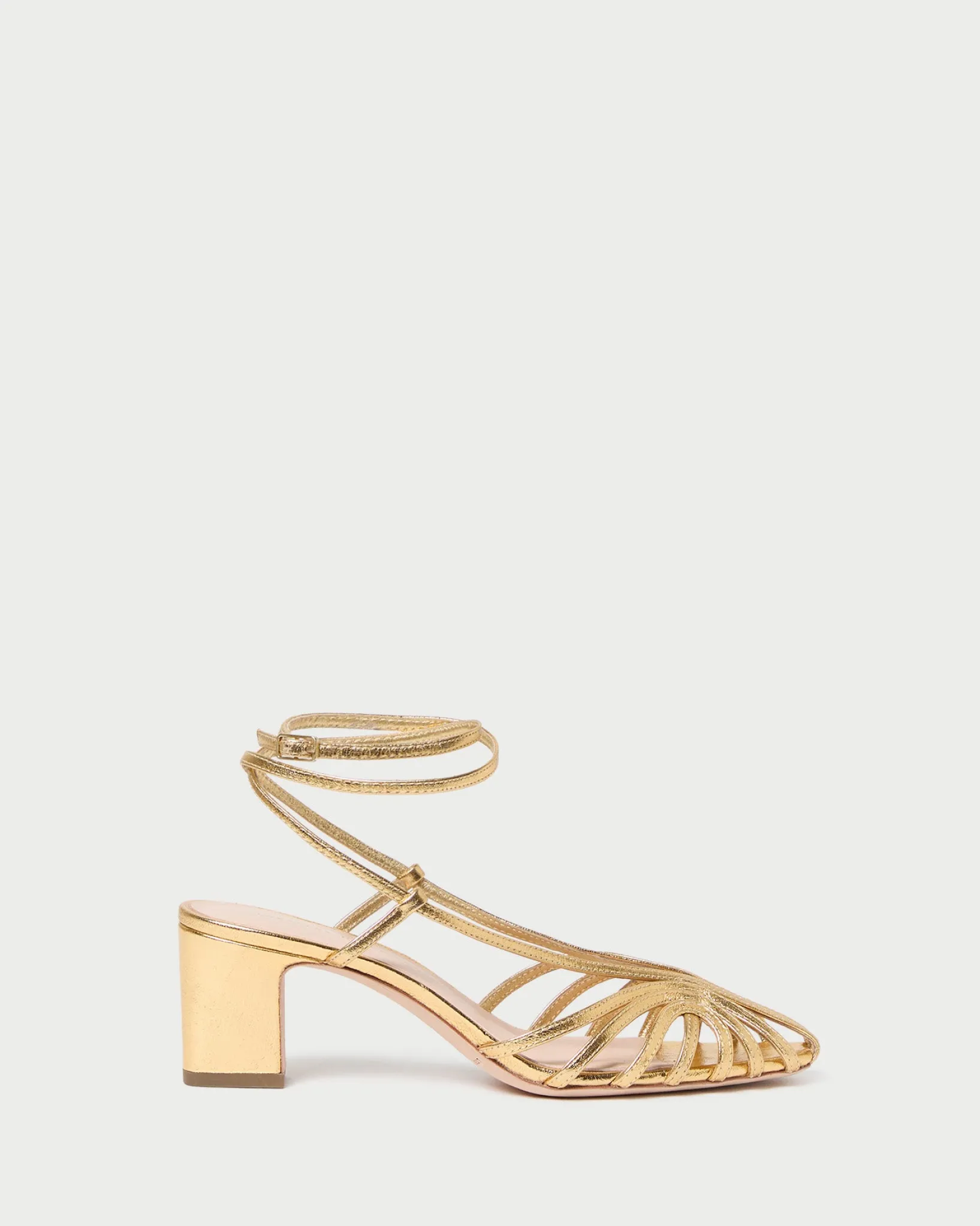 Discount Loeffler Randall Livvy Pink Moiré Heeled Sandal Powder Pink