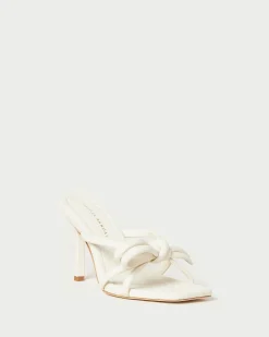 Discount Loeffler Randall Margi Bow Heel Cappuccino