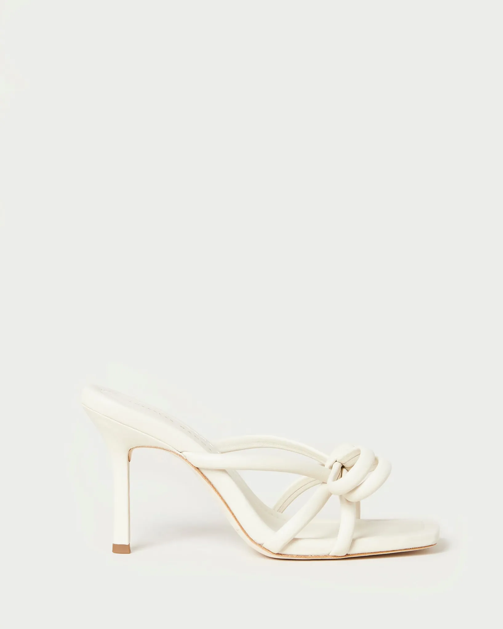 Discount Loeffler Randall Margi Bow Heel Cappuccino