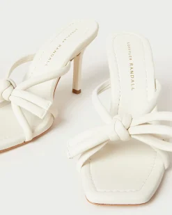 Discount Loeffler Randall Margi Bow Heel Cappuccino
