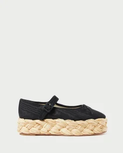 Online Loeffler Randall Marlowe Mary Jane Espadrille Black