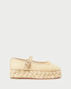 Hot Loeffler Randall Marlowe Mary Jane Espadrille Natural