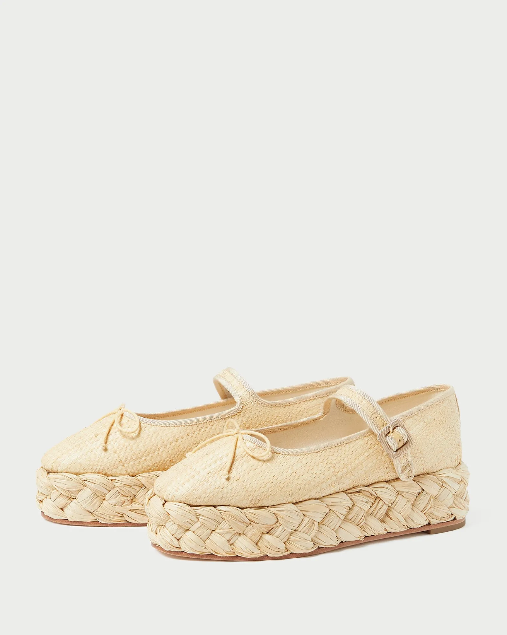 Hot Loeffler Randall Marlowe Mary Jane Espadrille Natural