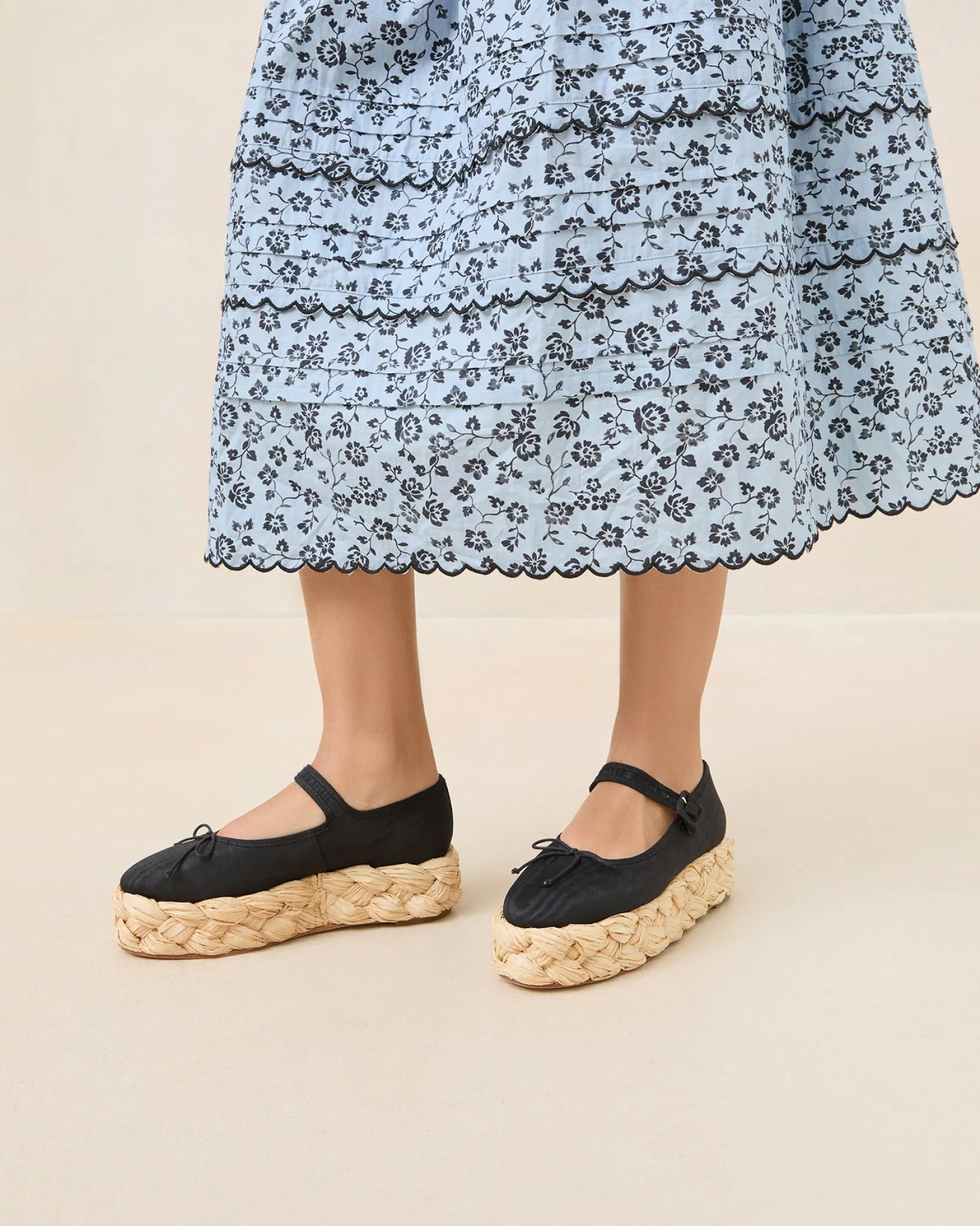 Hot Loeffler Randall Marlowe Mary Jane Espadrille Natural