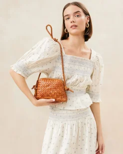 Best Loeffler Randall Marybeth Woven Crossbody Timber