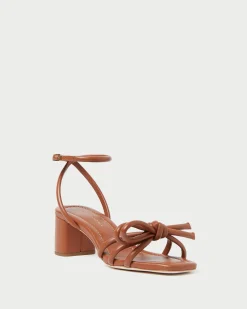 Best Loeffler Randall Mikel Bow Mid-Heel Sandal Blue