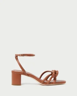 Best Loeffler Randall Mikel Bow Mid-Heel Sandal Blue