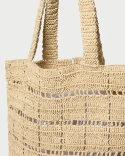 Hot Loeffler Randall Orion Raffia Tote Natural
